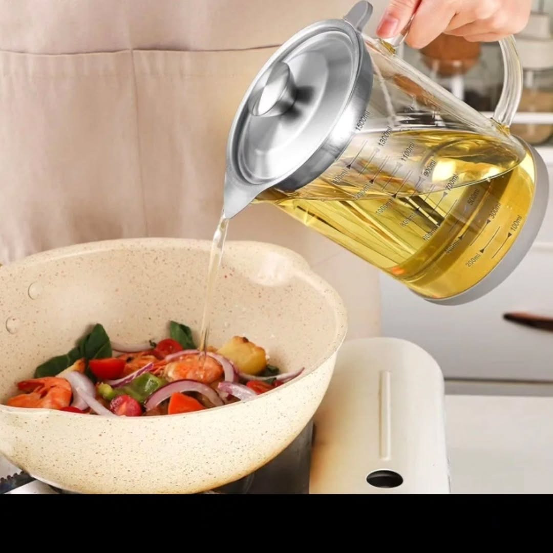 روغن ریز پیرکس در استیل درجه دار و صافی دار