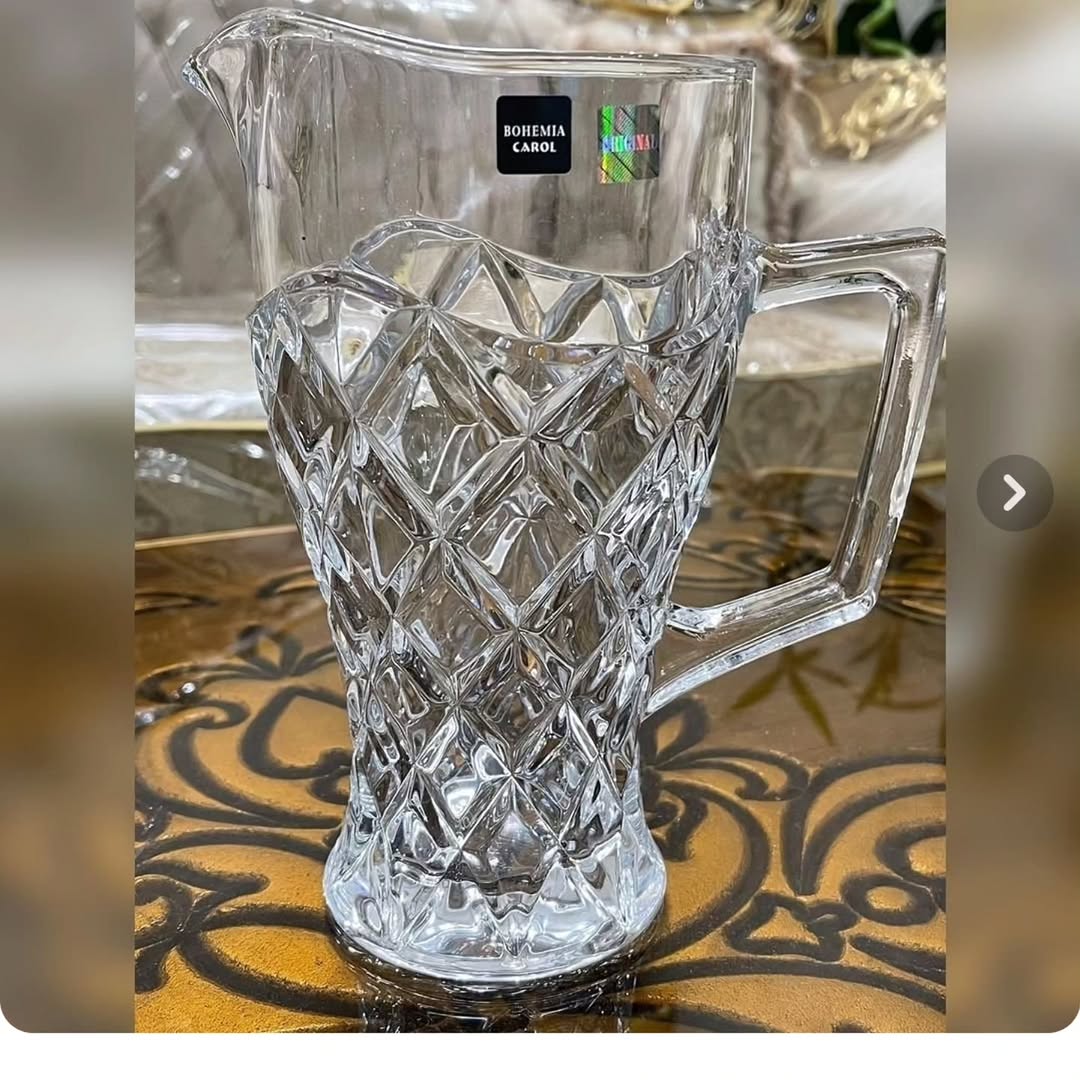 پارچ ولیوان بوهیما مدل کارول