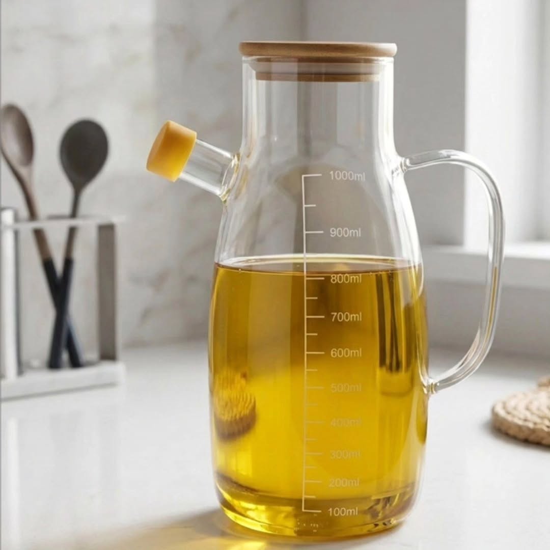 روغن ریز پیرکس دربامبو مدل شیشه تپل ۱۰۰۰ میل